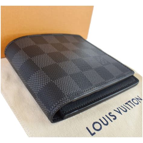 louis vuitton damier graphite canvas multiple wallet|Louis Vuitton graphite wallet.